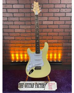 PRS SE Silver Sky John Mayer Signature Left-Handed Electric Guitar, Rosewood Fingerboard, Moon White w/ Gig Bag SN1793