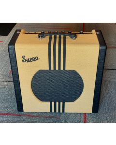 2023 Supro Delta King 12 1x12-inch 15-watt Tube Combo Amp - Tweed and Black SN0819