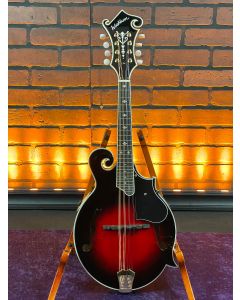 2021 Washburn M3SW Americana F-Style Acoustic/Electric Mandolin Red Burst w/ Hard Case SN0630