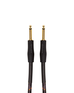 Roland Gold Series RIC-G10 1/4" Straight/Straight Instrument Cable 10 ft. Black