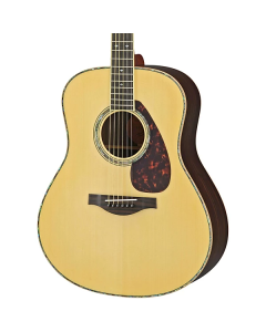 Yamaha L Series Rosewood Small Body Acoustic Guitar With Passive Pickup With Hard Bag; Natural TGF33