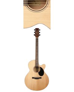 Jasmine J34C Cutaway Auditorium Acoustic Guitar