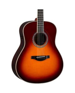 Yamaha LL-TA BS Transacoustic Jumbo Concert Acoustic-Electric Guitar Brown Sunburst