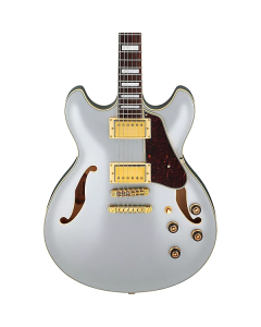 Ibanez Artcore AS73GMSF Semi Hollow Body Electric Guitar Moonstone Silver Flat TGF33