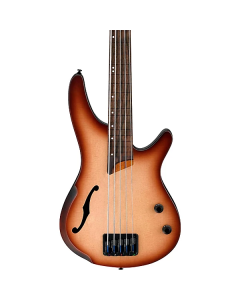 Ibanez SRH505FNNF Bass Workshop Electric Bass Fretless Natural Browned Burst TGF33