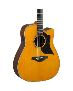 Yamaha Folk Cutaway Acoustic Electic Guitar - Rosewood - Vintage Natural TGF33