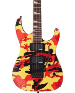 Jackson X Series Soloist SLX DX Camo Electric Guitar. Laurel Fingerboard, Multi-Color Camo