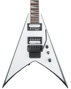 Jackson JS Series King V JS32 Electric Guitar. Amaranth FB, White with Black Bevels