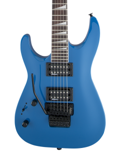 Jackson JS Series Dinky Arch Top JS32 DKA Left Handed Electric Guitar. Amaranth FB, Bright Blue