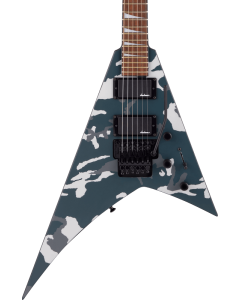Jackson X Series Rhoads RRX24 Camo Electric Guitar. Laurel Fingerboard, Black Camo