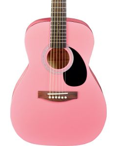 Jay Turser JJ43-PK-A Jay-Jr Series 3/4 Size Dreadnought Acoustic Guitar. Pink