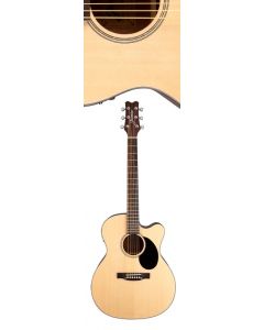 Jasmine JO-36CE Cutaway Orchestra Acoustic Electric Guitar. Natural