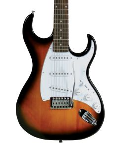 J Reynolds JR6AS Electric Guitar. Antique Sunburst