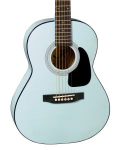 J Reynolds JR14PB 36" Acoustic Guitar. Powder Blue