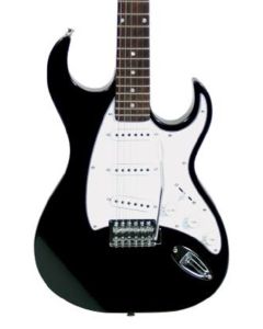 J Reynolds JR6B Electric Guitar. Black