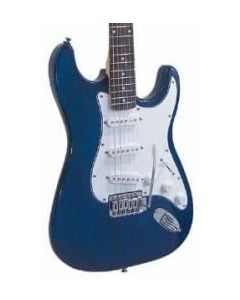 J Reynolds JR6TBL Electric Guitar. Trans Blue