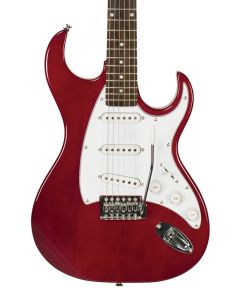 J Reynolds JR6TR Electric Guitar. Trans Red