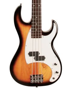 J Reynolds JR7AS Electric Bass. Antique Sunburst