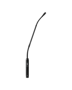 Shure MX412S/S Supercardioid-12" Gooseneck Condenser Microphone, Attached Preamp with XLR, Shock Mount