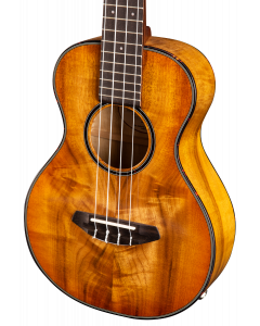 Breedlove Lu'au Tenor Ukulele. Natural Shadow E Myrtlewood-Myrtlewood TGF11