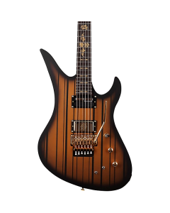 Schecter Synyster Custom-S Electric Guitar. Satin Gold Burst (SGB)