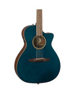 Fender California Newporter Classic Acoustic-Electric Guitar Cosmic Turquoise