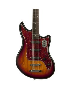 Schecter Hellcat-VI Electric Guitar. 3-Tone Sunburst Pearl (3TSBP).  TGF33
