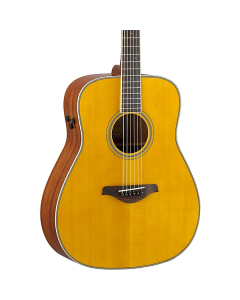 Yamaha FG-TA-VT TransAcoustic Dreadnought Acoustic-Electric Guitar - Vintage Tint TGF33