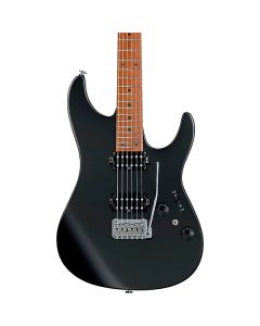 Ibanez AZ2402 BKF Prestige Electric Guitar. Black Flat with Case