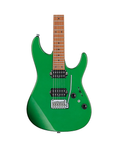 Ibanez AZ2402 AGM Prrstige Electric Guitar. Apple Green Metallic with Case TGF33