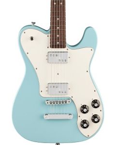 Fender Kingfish Delta Day Telecaster Deluxe Electric Guitar. Rosewood Fingerboard, Daphne Blue