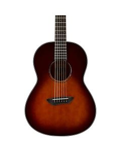 Yamaha Tobacco Brown Sunburst Parlor Guitar, Solid Mahogany Back And Sides, Solid Spruce Top