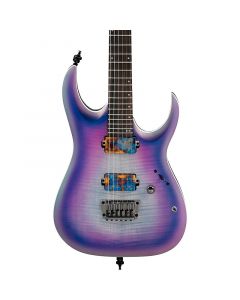 Ibanez RGA61ALIAF Axion Label Electric Guitar Indigo Aurora Burst Flat TGF11