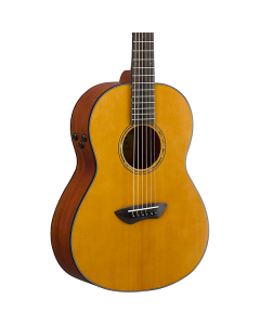 Yamaha Transacoustic Parlor Csf Guitar With Bag - Vintage Natural TGF33