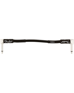 Fender Professional Series Patch Cables, Angle/Angle, Bowl of 20, 6", Black