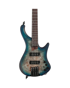 Ibanez EHB1500 CTF Headless Electric Bass. Cosmic Blue Starburst Flat with Bag TGF33