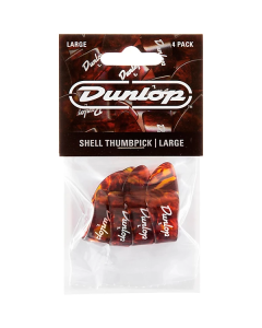 Dunlop 9023R Thumb Picks - Large Shell 12-pack