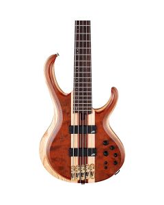 Ibanez BTB1835 NDL 5 String Electric Bass. Natural Shadow Low Gloss with Bag