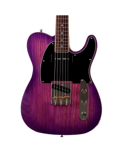 Schecter PT Special Electric Guitar. Left Handed Purple Burst Pearl