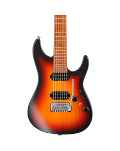 Ibanez AZ24027 TFF Prestige 7 String Electric Guitar. Tri Fade Burst Flat with Case TGF33