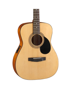 Cort AF510EOP Standard Series Acoustic Electric Concert Guitar. Open Pore