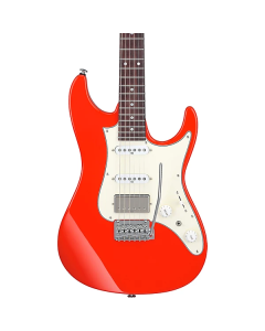 Ibanez AZ2204N WVR Prestige Electric Guitar. Vermilion Red with Case TGF33