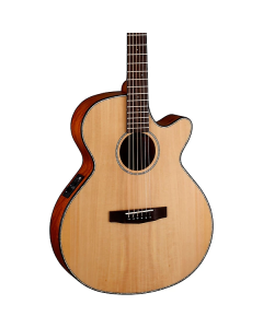 Cort SFXENS Acoustic Electric Slim Body Cutaway Guitar. Natural Satin