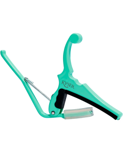 Kyser Fender KGEFSGA Quick-Change 6-String Electric Guitar Capo - Surf Green