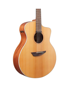 Ibanez PA300E NSL Acoustic Electric Guitar. Natural Satin with Bag TGF33