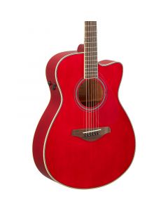 Yamaha FSC-TA RR Transacoustic Acoustic-Electric Guitar Ruby Red