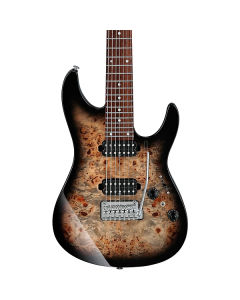 Ibanez S1070PBZ CKB Premium Electric Guitar. Charcoal Black Burst TGF33