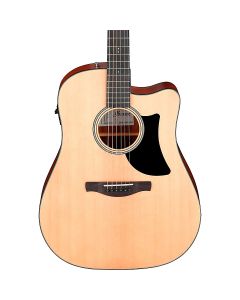 Ibanez AAD50CE Advanced Acoustic-Electric Grand Dreadnought Guitar Natural Low Gloss TGF11