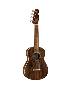 Fender Zuma Exotic Concert Ukulele, Walnut Fingerboard, Bocote TGF33