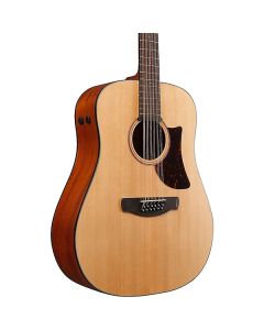 Ibanez AAD1012EOPN Advanced 12-string Acoustic-electric Guitar - Open Pore Natural